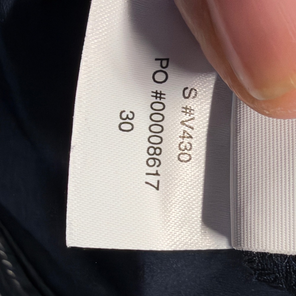 Vuori Meta Pants Mens 30 Navy Blue Technical Performance 5-Pocket Trousers V430 - Picture 3 of 11